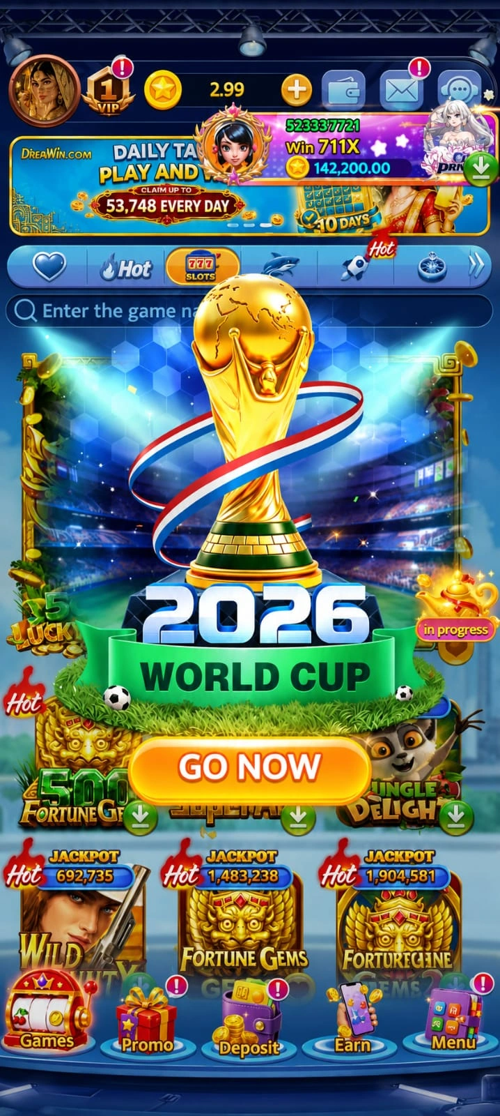 Diwa Top promo screen